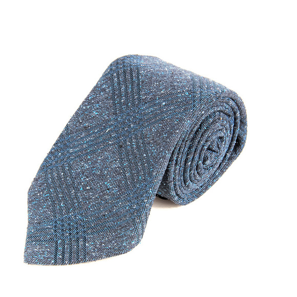 MATTABISCH BLUE & NAVY BLUE PAISLEY TIE | MENS - Picture 1 of 4